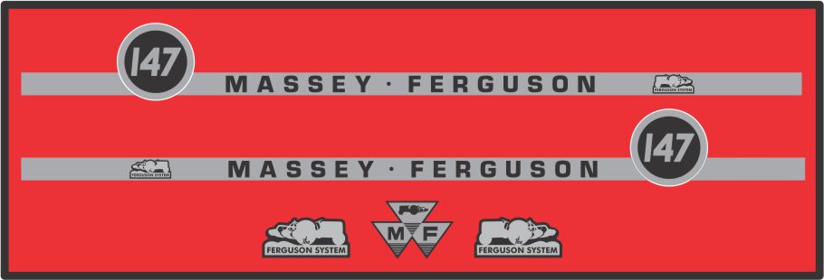 Simaco Nalepnice - Traktori - Massey Ferguson | Traktori - Massey Ferguson | MASSEY FERGUSON - 147