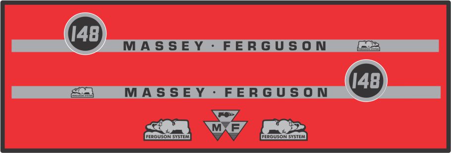 Simaco Nalepnice - Traktori - Massey Ferguson | Traktori - Massey Ferguson | MASSEY FERGUSON - 148