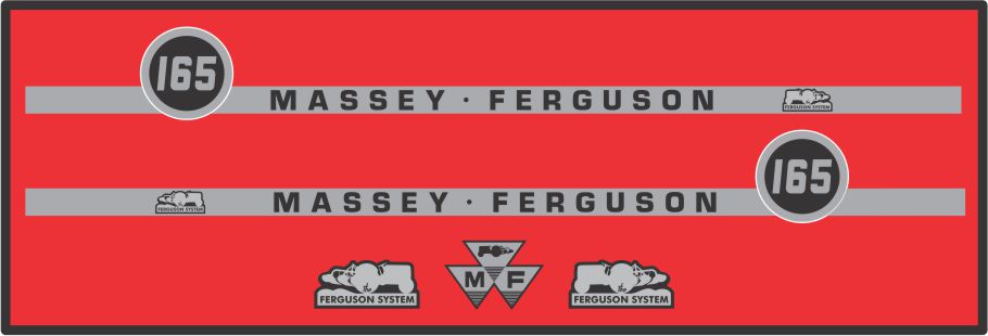 Simaco Nalepnice - Traktori - Massey Ferguson | Traktori - Massey Ferguson | MASSEY FERGUSON - 165