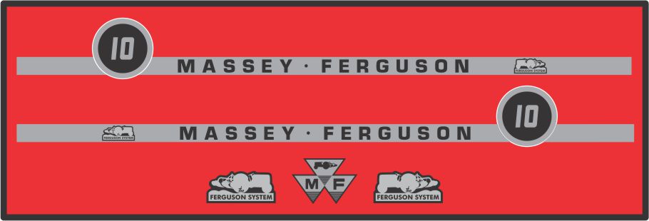 Simaco Nalepnice - Traktori - Massey Ferguson | Traktori - Massey Ferguson | MASSEY FERGUSON - 10