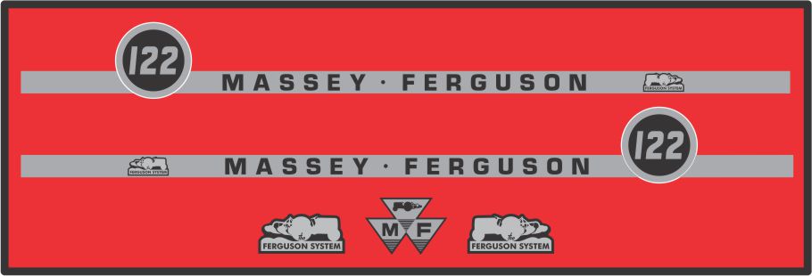 Simaco Nalepnice - Traktori - Massey Ferguson | Traktori - Massey Ferguson | MASSEY FERGUSON - 122