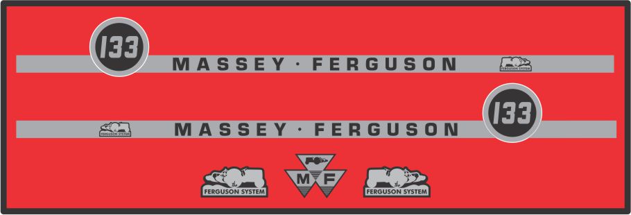 Simaco Nalepnice - Traktori - Massey Ferguson | Traktori - Massey Ferguson | MASSEY FERGUSON - 133
