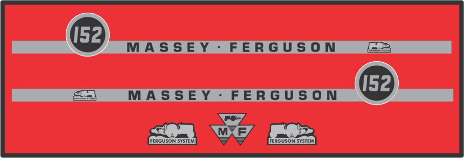 Simaco Nalepnice - Traktori - Massey Ferguson | Traktori - Massey Ferguson | MASSEY FERGUSON - 152