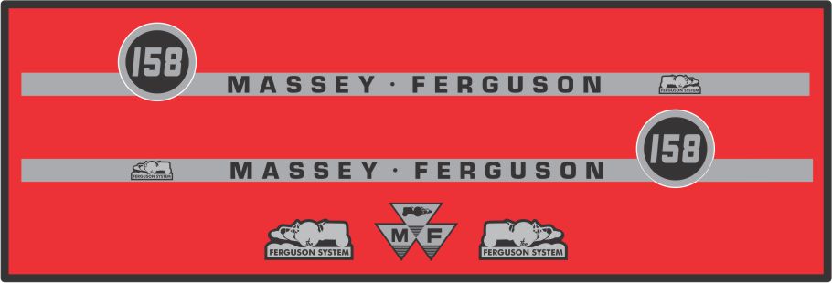 Simaco Nalepnice - Traktori - Massey Ferguson | Traktori - Massey Ferguson | MASSEY FERGUSON - 158